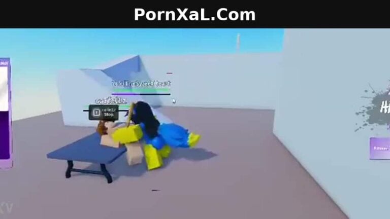 (Roblox Porno Mamada) Acción Sucia de una Noob en 28 Segundos