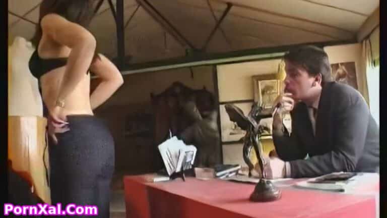 French Girl Takes A Hard Gangbang From Multiple Guys