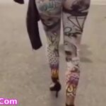 Short Clip Of A Big Ass Wiggling In Slow Motion